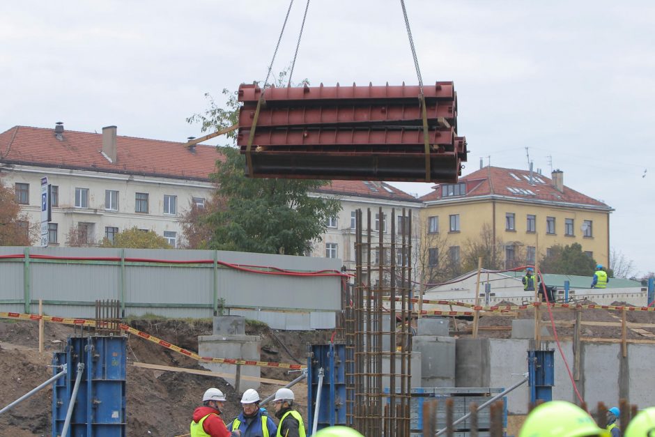 Statybų bumas: prie arenos iškils ir verslo centras „Arka“