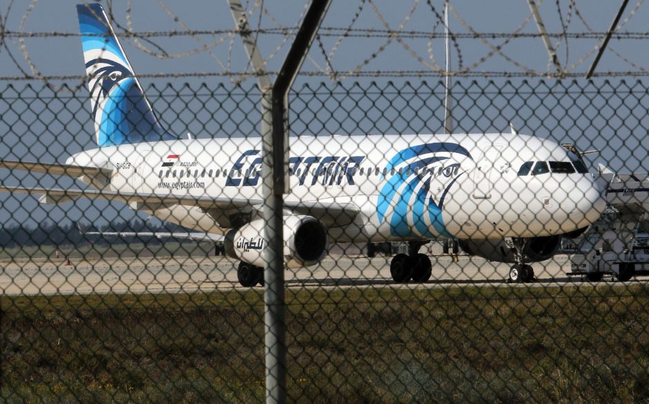 Kipro ministerija: „EgyptAir“ lėktuvo pagrobėjas – psichiškai nestabilus