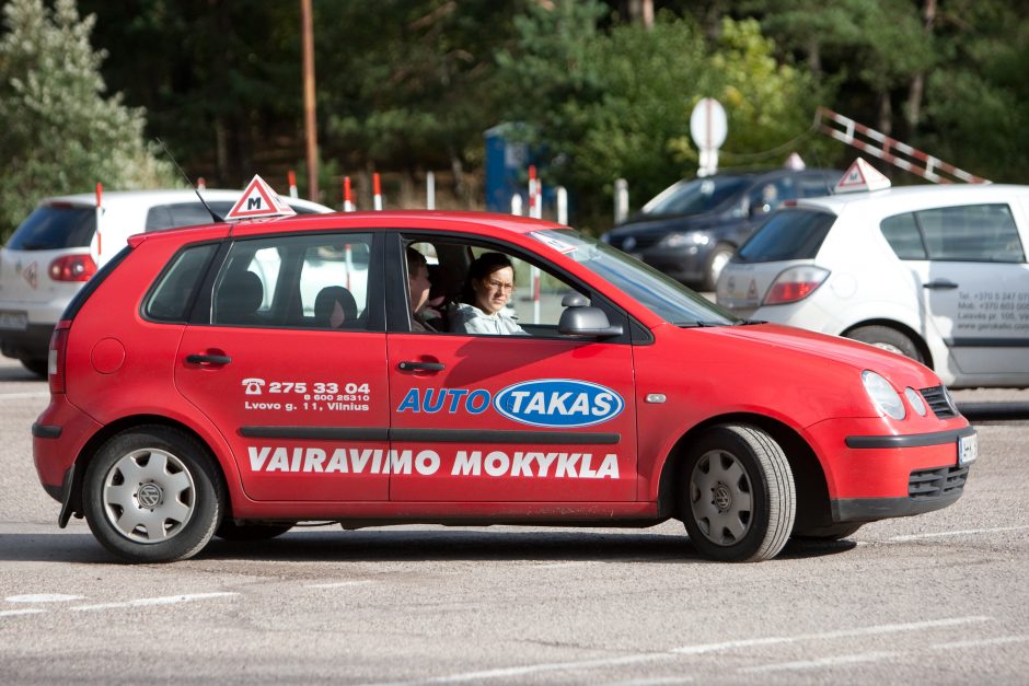 Parengtos rekomendacijos dėl vairavimo egzaminų ir mokymų organizavimo