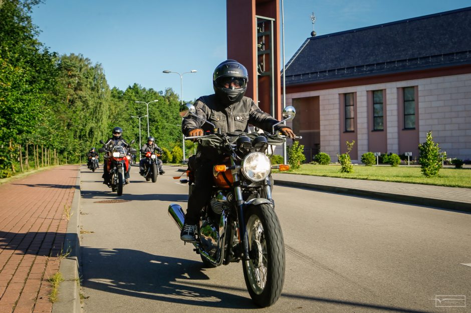 Į vilties žygį leidosi daugiau nei šimtas motociklininkų