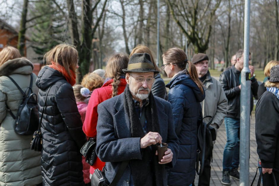 Į Skulptūrų parką sukvietė „Vynerio arbatėlė“