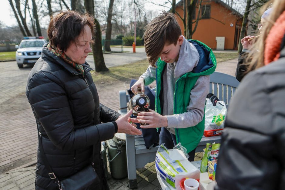 Į Skulptūrų parką sukvietė „Vynerio arbatėlė“