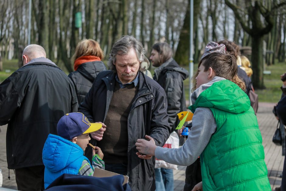 Į Skulptūrų parką sukvietė „Vynerio arbatėlė“