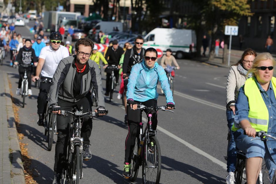 Savižudybių prevencijos dieną – dviračių žygis Vilniuje