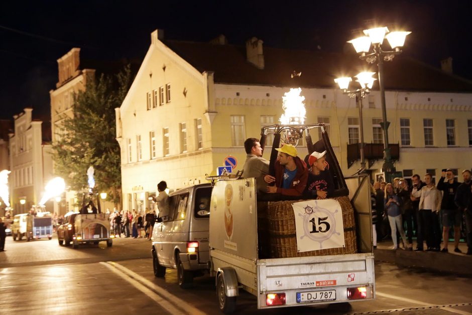 Klaipėda gimtadienį šventė ugningai