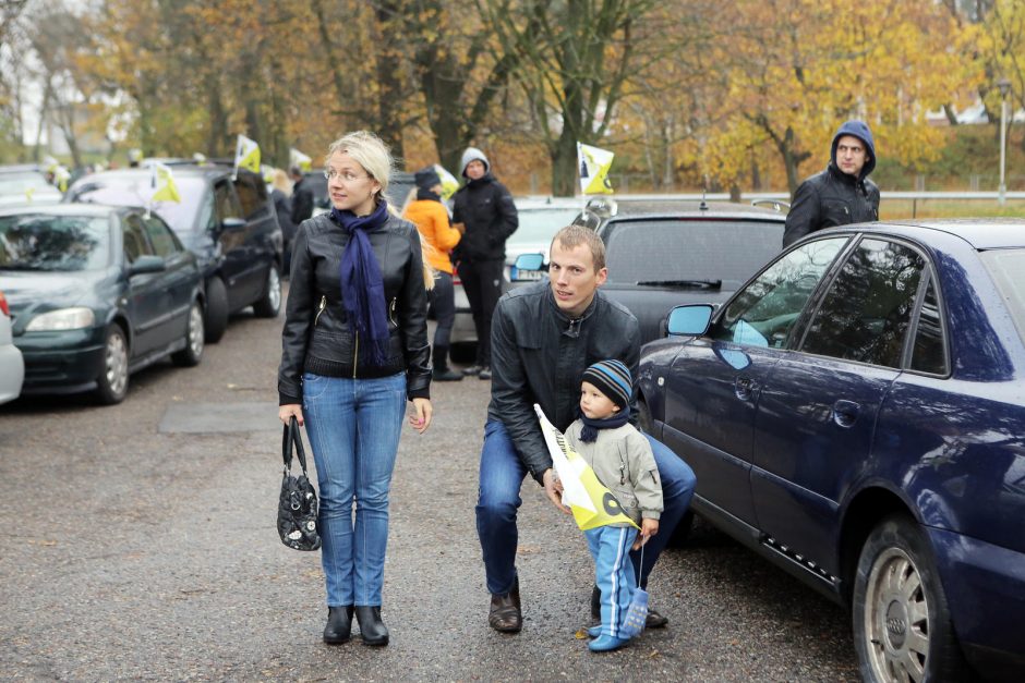 Pirmasis Švyturių ralis užbūrė dalyvius