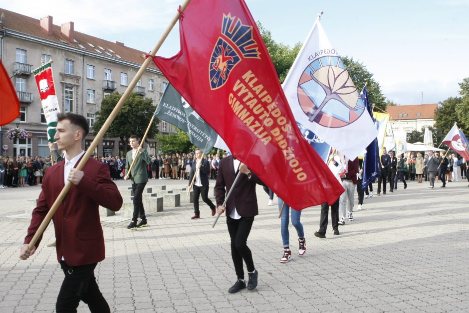 Į uostamiesčio mokyklas – daugiau moksleivių