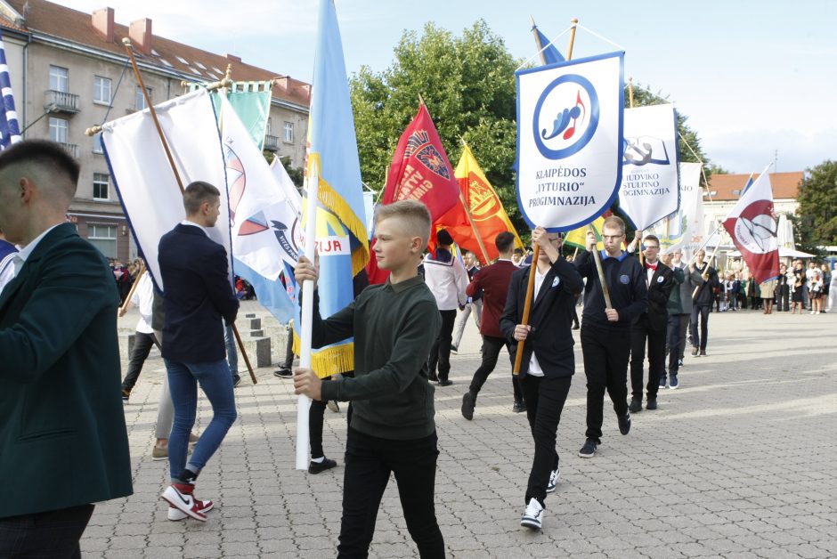 Į uostamiesčio mokyklas – daugiau moksleivių