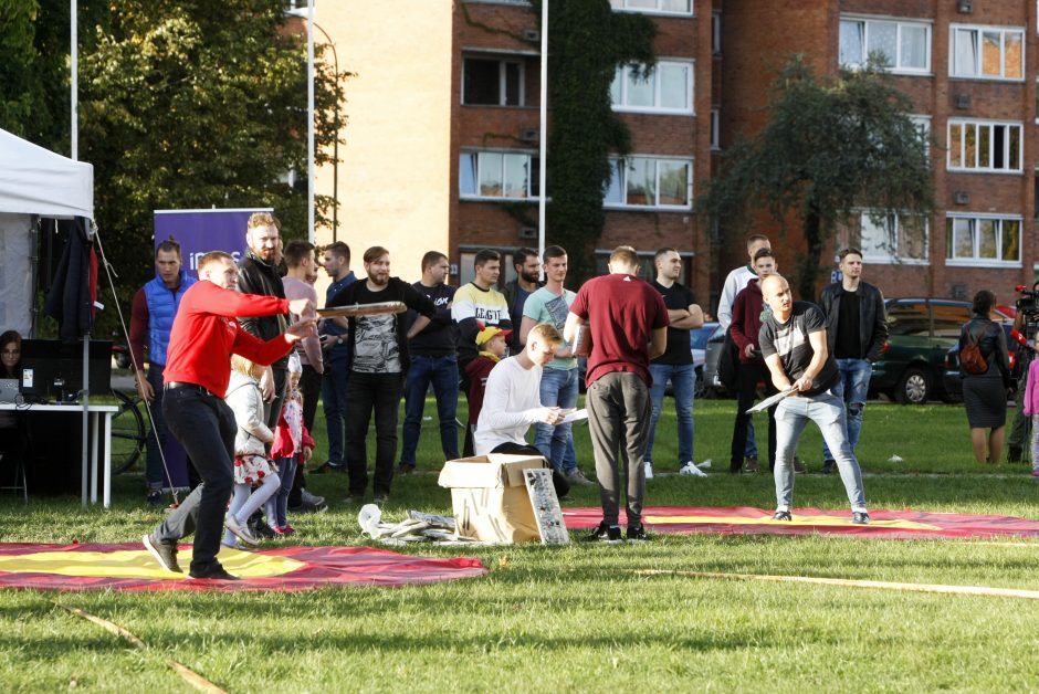 Klaviatūrų mėtymo čempionatas Klaipėdoje – rekordinis