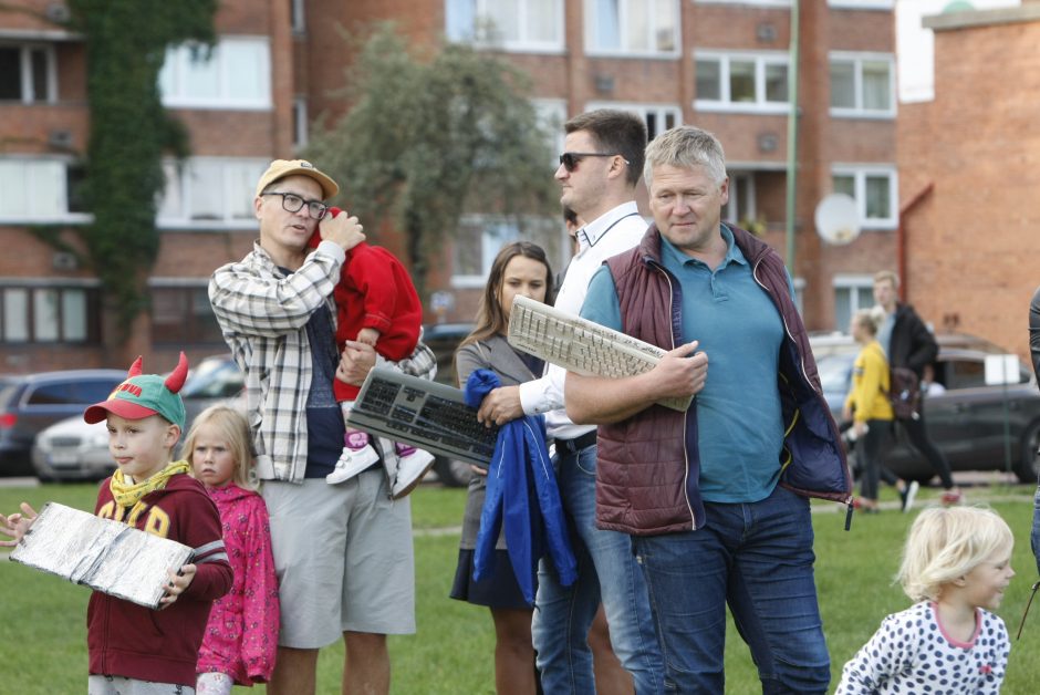 Klaviatūrų mėtymo čempionatas Klaipėdoje – rekordinis