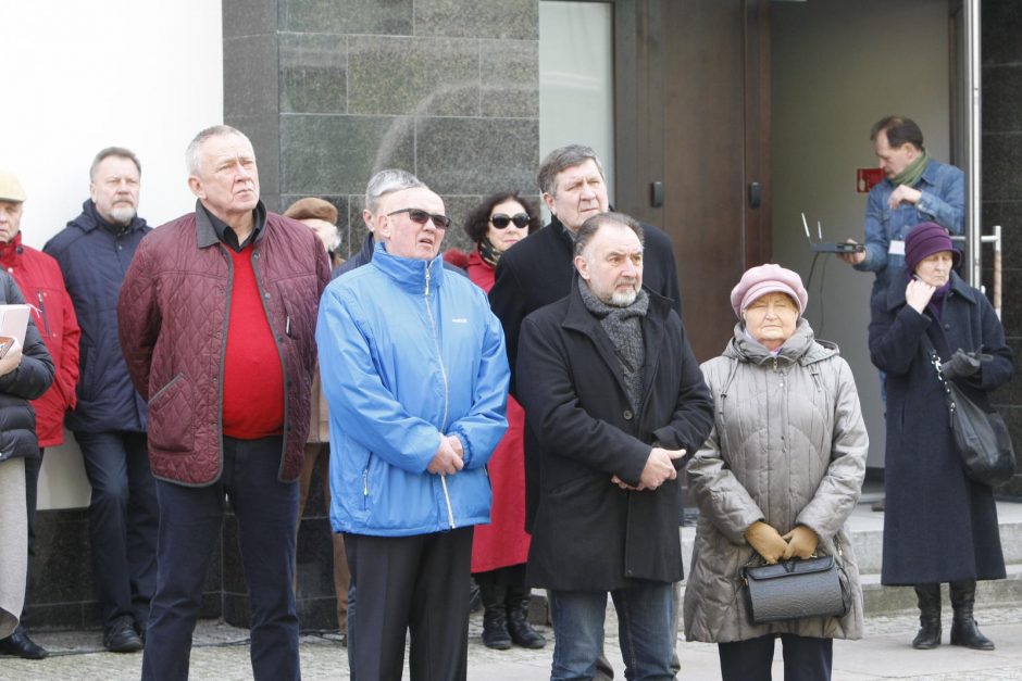 Legendiniam aktoriui V. Kancleriui – memorialinė lenta