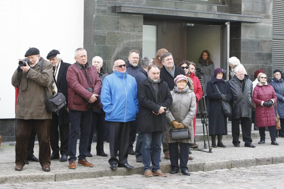 Legendiniam aktoriui V. Kancleriui – memorialinė lenta