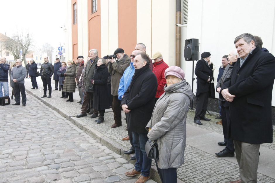 Legendiniam aktoriui V. Kancleriui – memorialinė lenta