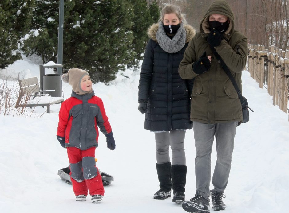 Aktyvūs kauniečiai: žiemai priekaištų neturime