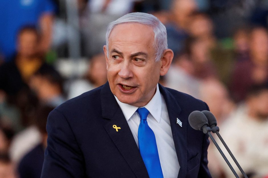 Vokietija atsisako įsipareigoti areštuoti B. Netanyahu pagal TBT orderį