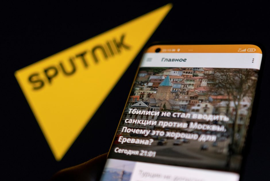 Latvija dalyvauja teismo procese dėl sankcijų „Sputnik“ ir „Russia Today“ panaikinimo