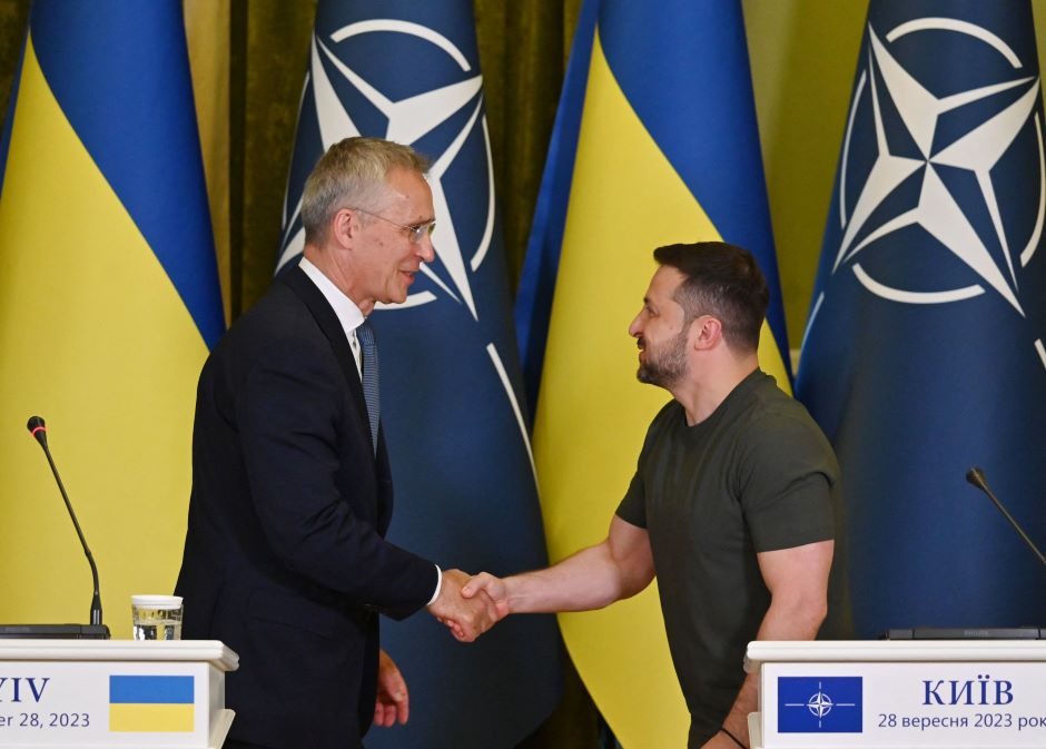 NATO vadovas: Ukrainos pajėgos palaipsniui juda į priekį