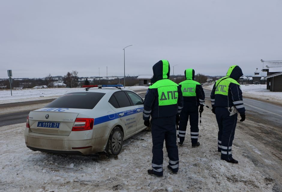 Ukraina sako, kad ir toliau taikysis į Rusijos kariuomenę Belgorodo regione