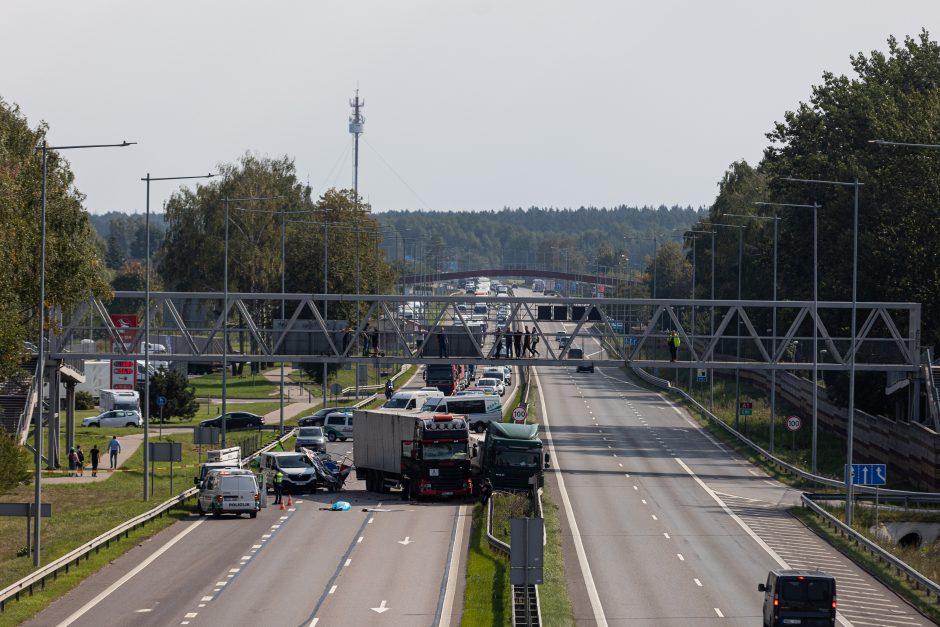 Tragiška avarija ties Vieviu: žuvus kelininkui, pareigūnai ieško liudininkų