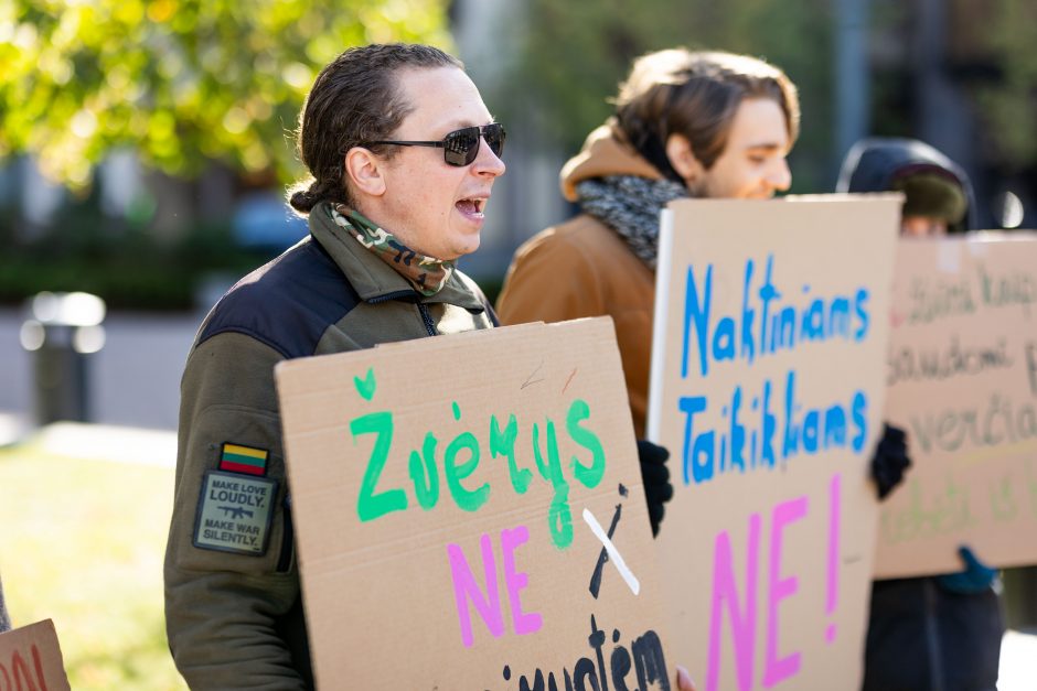 Parlamentarai neįteisino naktinių taikiklių šernams medžioti, bet galutinis priėmimas įstrigo