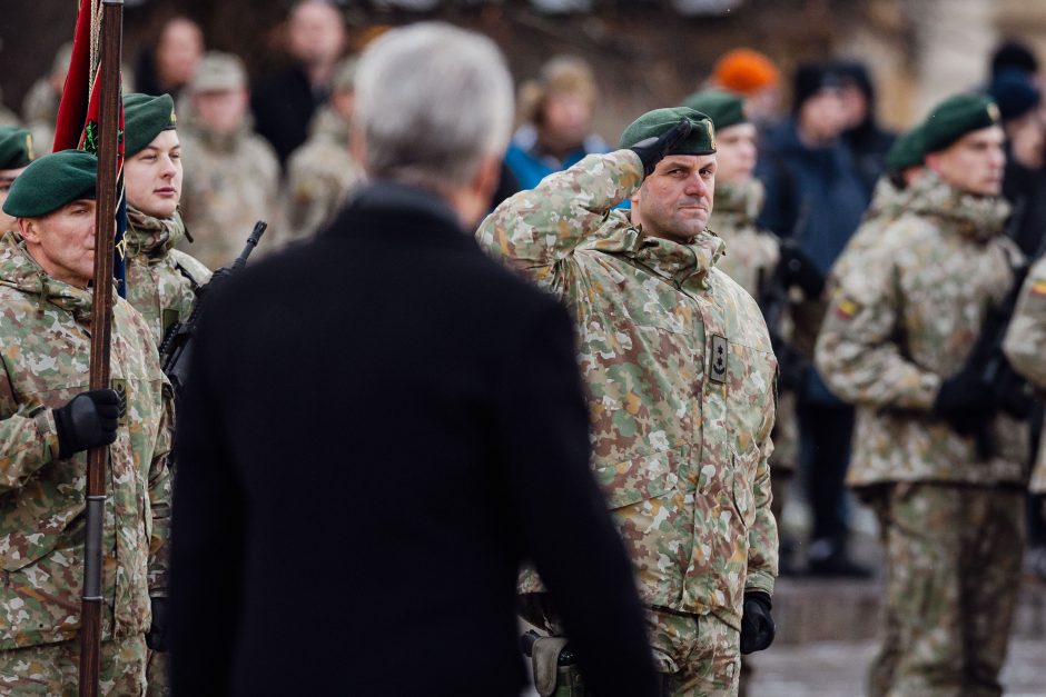 Vilniuje – Lietuvos kariuomenės dienos rikiuotė ir karių paradas