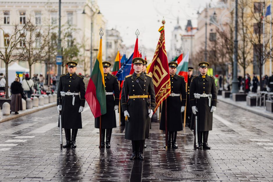 Vilniuje – Lietuvos kariuomenės dienos rikiuotė ir karių paradas