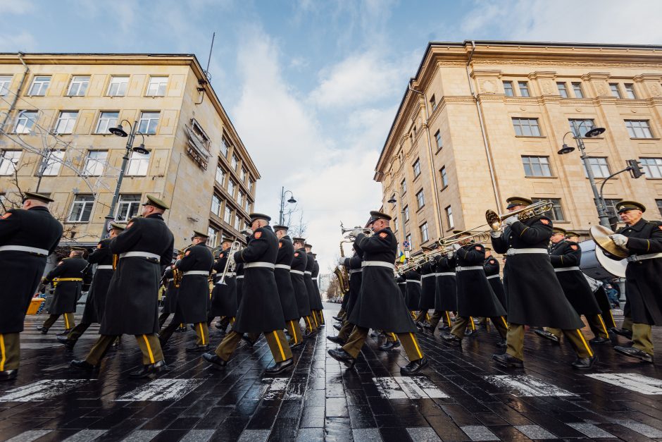 Vilniuje – Lietuvos kariuomenės dienos rikiuotė ir karių paradas