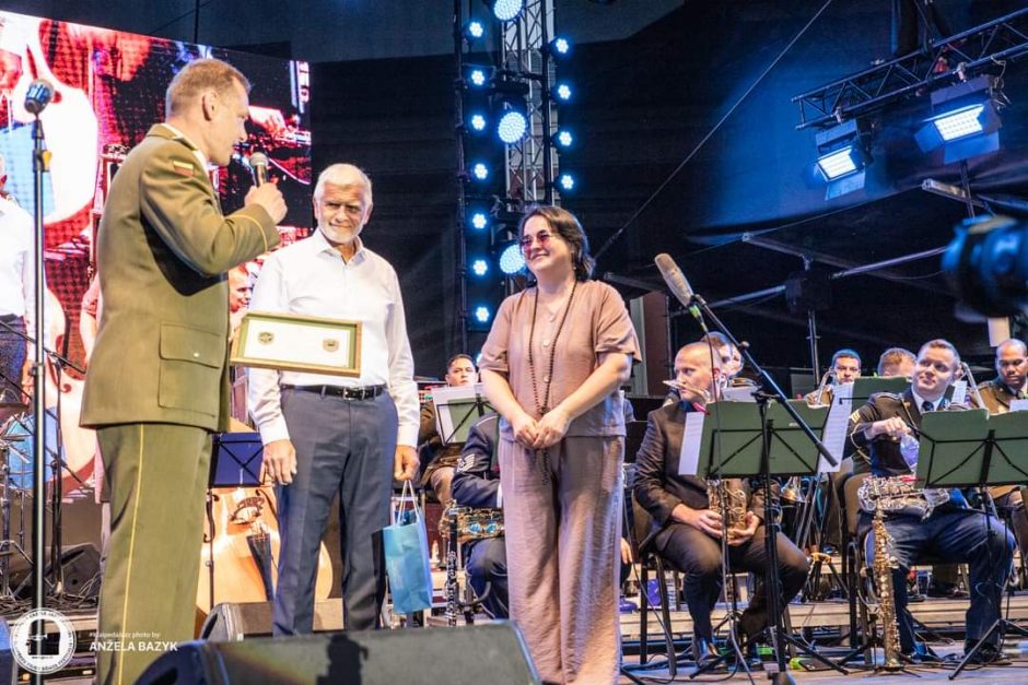 Klaipėdos pilies džiazo festivalis: lietų prišaukusi grupė, NATO orkestras ir apdovanojimas