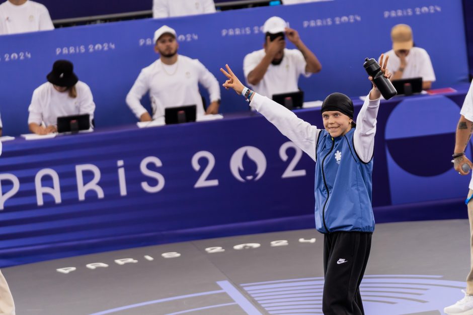 Breiko šokėja D. Banevič olimpinėse žaidynėse iškovojo sidabro medalį