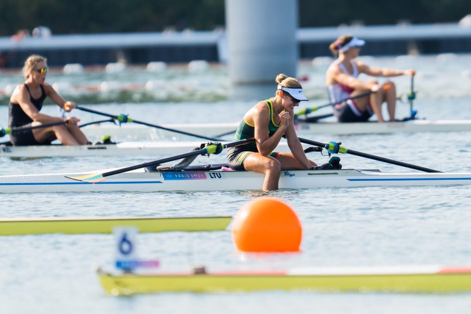 V. Senkutė olimpinėse žaidynėse iškovojo vietą finale