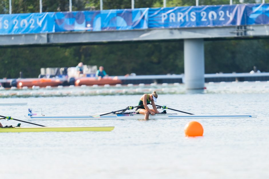 V. Senkutė olimpinėse žaidynėse iškovojo vietą finale