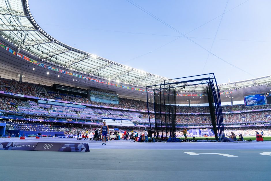 A. Gudžius olimpiadoje žengė į disko metimo finalą