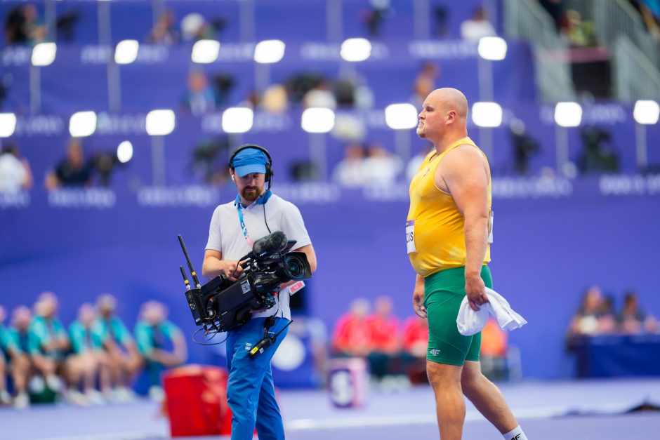 A. Gudžius olimpiadoje žengė į disko metimo finalą