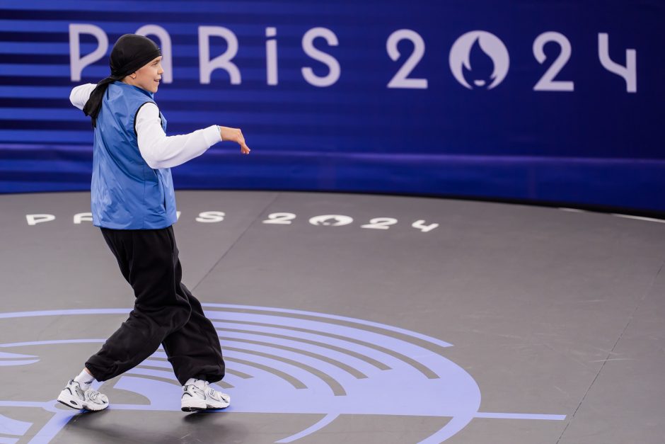 Breiko šokėja D. Banevič olimpinėse žaidynėse iškovojo sidabro medalį