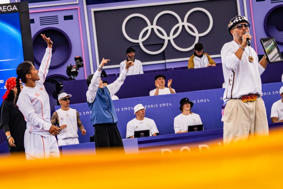 Breiko šokėja D. Banevič olimpinėse žaidynėse iškovojo sidabro medalį