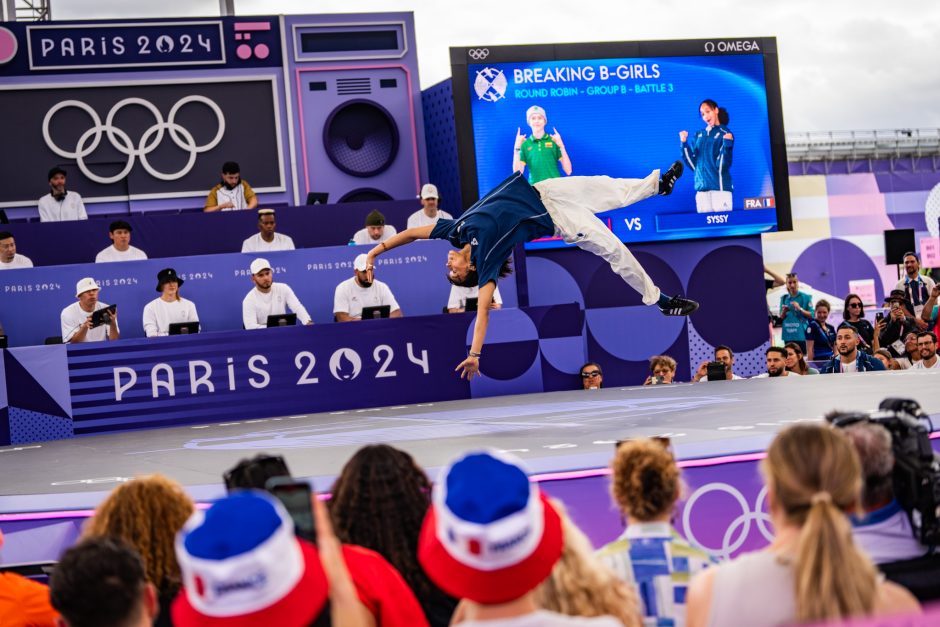 Breiko šokėja D. Banevič olimpinėse žaidynėse iškovojo sidabro medalį