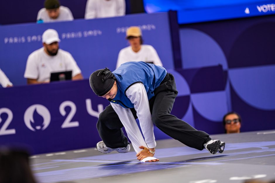 Breiko šokėja D. Banevič olimpinėse žaidynėse iškovojo sidabro medalį