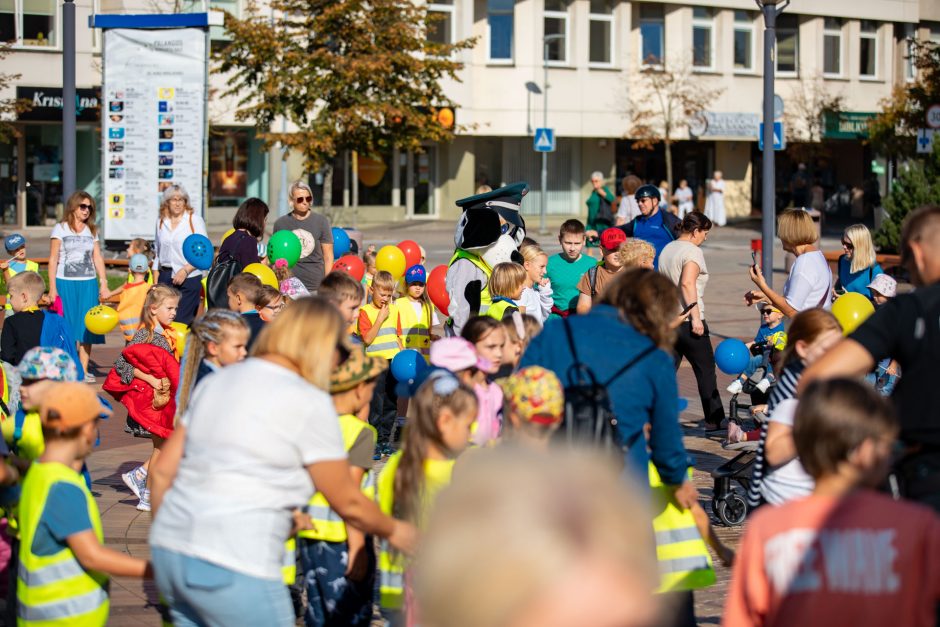 Klaipėdos pareigūnai artėjančią Policijos dieną paminėjo Palangoje