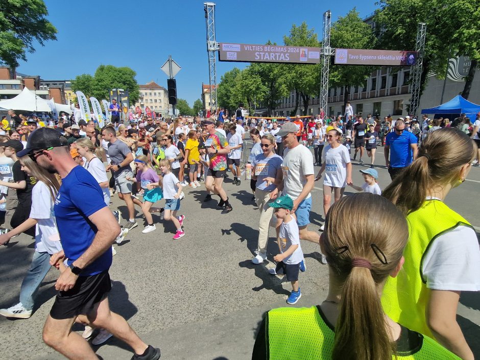 Vilties bėgimas užliejo Klaipėdą – pasirodė ir I. Šimonytė