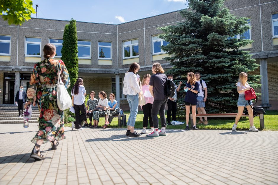 Nuotaikos po matematikos egzamino: buvo daug lengvesnis nei pernai