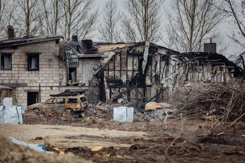 Savivaldybė: artimiausiomis dienomis lėktuvo avarijos vietą Vilniuje saugos šauliai