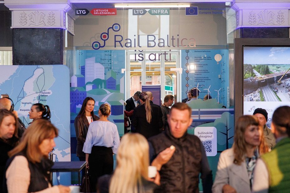 „Rail Baltica“ infocentro atidarymas Kauno geležinkelio stotyje 