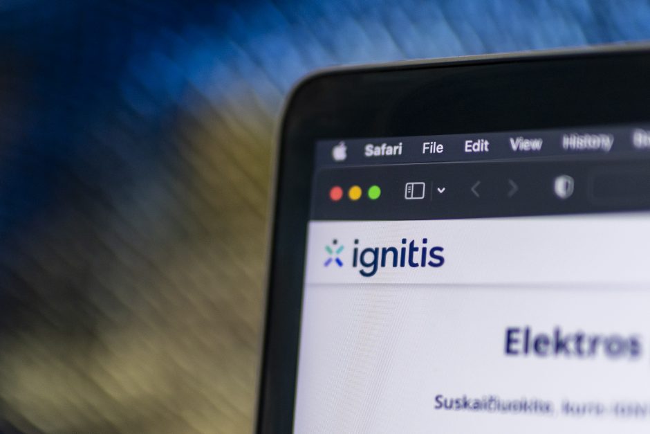 „Ignitis“ vadovas: skolintis dar galime, esame sveikoje situacijoje