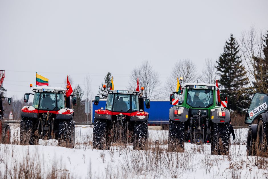 Dėl ūkininkų protesto Gedimino prospekte numatomi eismo ribojimai