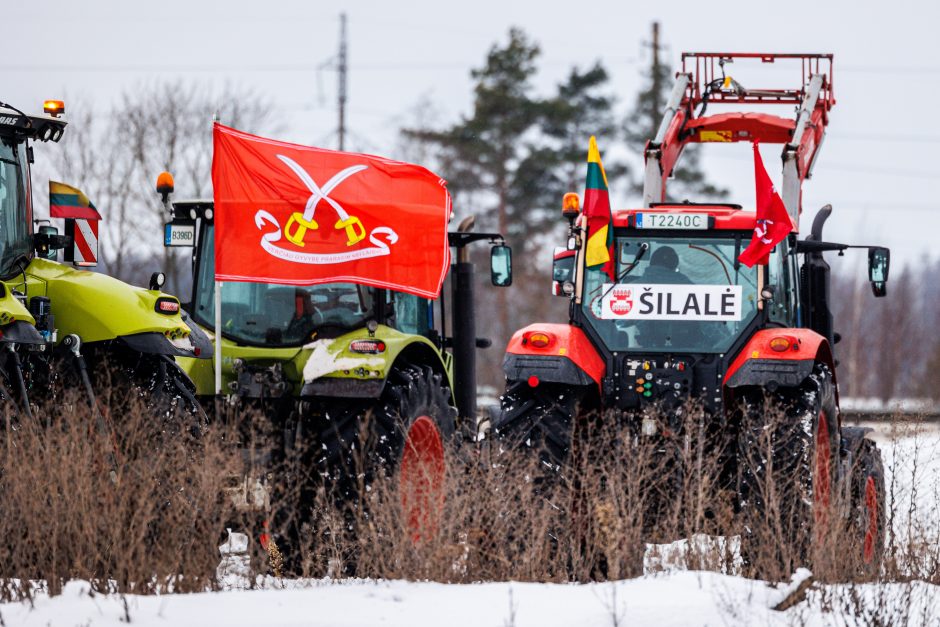 Dėl ūkininkų protesto Gedimino prospekte numatomi eismo ribojimai