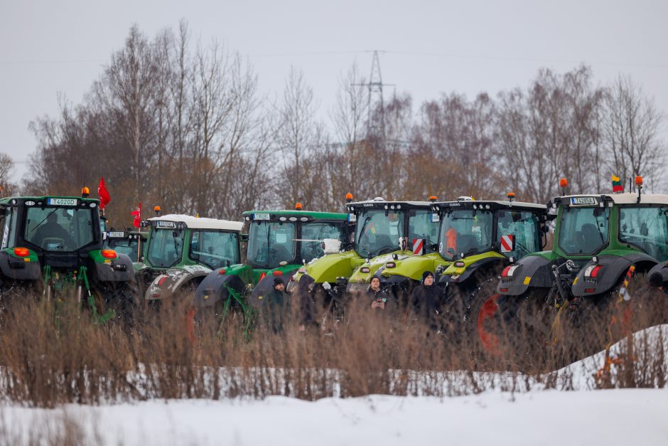 Dėl ūkininkų protesto Gedimino prospekte numatomi eismo ribojimai