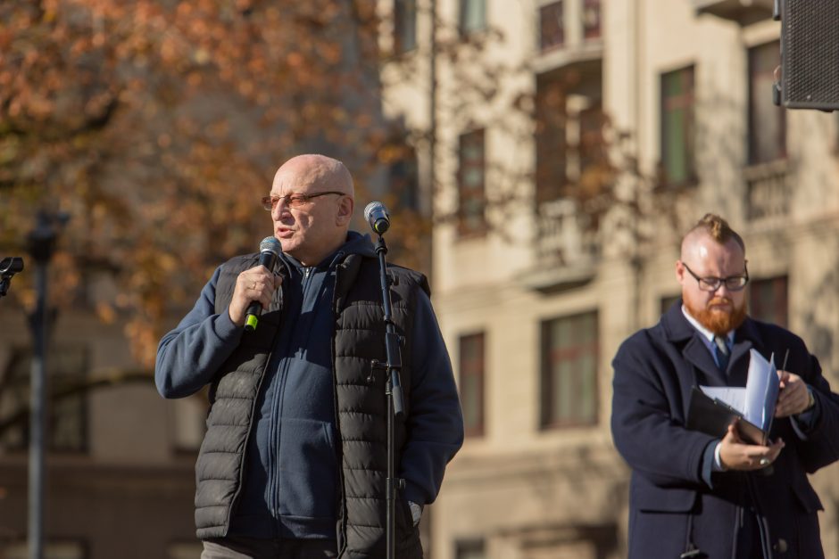 Kaune – reikalavimai mažinti skurdą: „Mums nereikia trupinių nuo jūsų stalo“