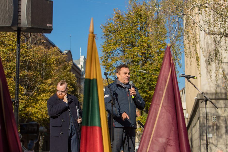 Kaune – reikalavimai mažinti skurdą: „Mums nereikia trupinių nuo jūsų stalo“