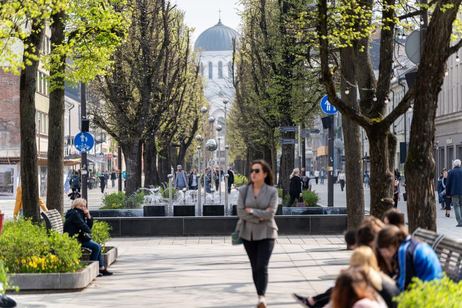 Kaune pradedamas fontanų sezonas