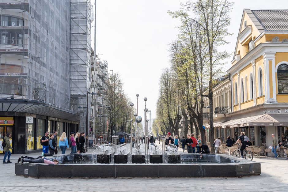 Kaune pradedamas fontanų sezonas